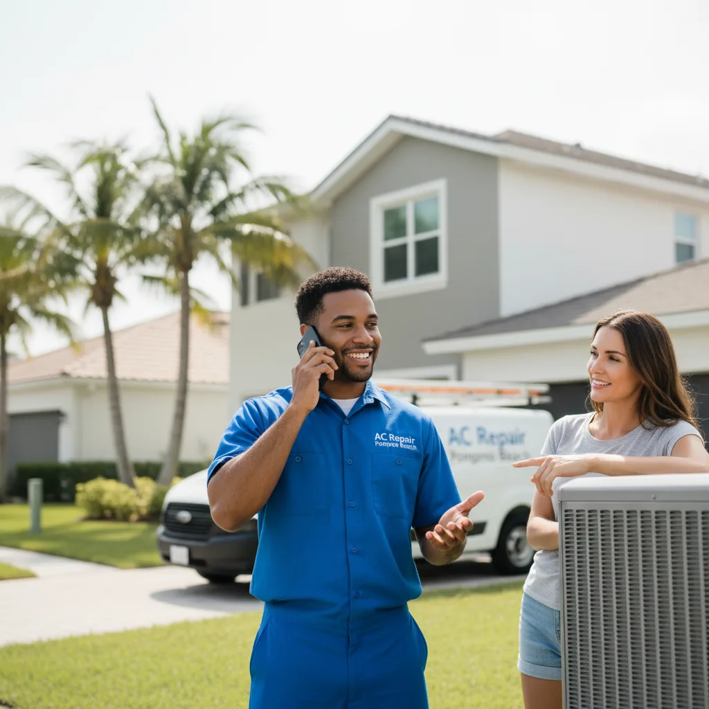 AC Repair Pompano Beach customer support in Council Bluffs